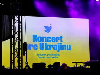 Koncert pre Ukrajinu na Hlavnom námestí v Bratislave