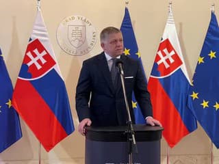 Tlačová konferencia Roberta Fica z Úradu vlády SR
