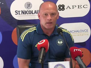 Tréner MFK Zemplín Michalovce Anton Šoltis pred štartom Niké ligy