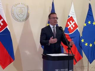 Tlačová konferencia Erika Tomáša  z Úradu vlády SR
