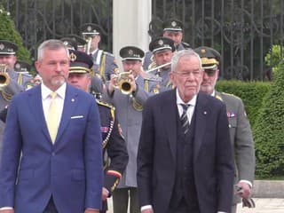 Prezident SR Peter Pellegrini prijal rakúskeho prezidenta Alexandra Van der Bellena