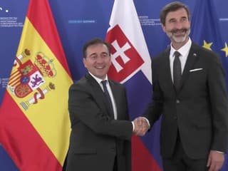 Minister zahraničných vecí Juraj Blanár prijal španielskeho kolegu Josého Manuela Albaresa