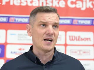 Tréner Piešťanských Čajok Peter Jankovič po zápase so Šamorínom