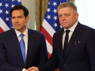 Marco Rubio sa stretol s Robertom Ficom v Prezidentskom paláci