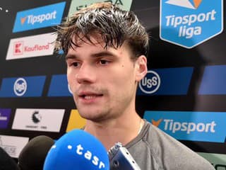 Hráč HC Košice Simon Jellúš po prehre s Liptovským Mikulášom