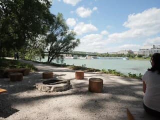 Na petržalskej strane Dunaja otvorili Nábrežný park Staré Lido