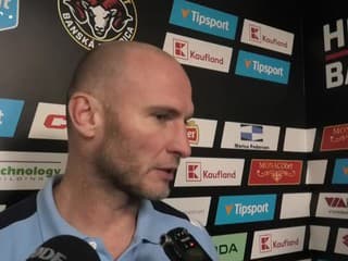 Asistent trénera HC Slovan Bratislava Tomáš Surový po prehre s Banskou Bystricou