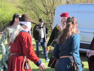 Dobové Samove hry v Devínskej Novej Vsi v Bratislave