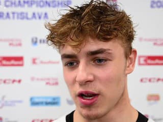 Hokejista Ivan Matta po zápase s Dánskom