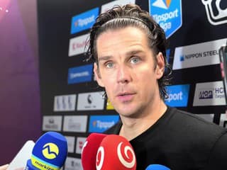 Hráč Prešova Adam Drgoň po prehre s Košicami vo východniarskom derby