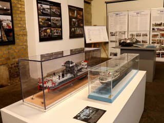 Výstava 125 rokov stavby lodí v Komárne v STM-Múzeu dopravy