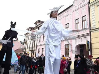 Trenčín 2026 EHMK fašiangový sprievod