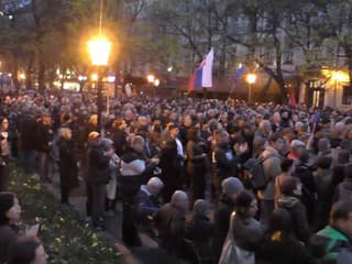 Zvoníme na poplach! - študentský protest v Bratislave