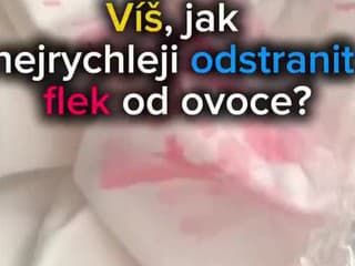Ako jednoducho odstrániť škvrny od ovocia