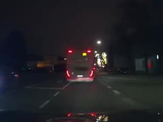 Opitý vodič autobusu v Žiline