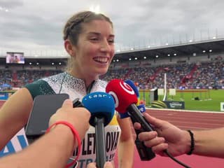 Emma Zapletalová po 4. mieste v behu na 400 metrov na Zlatej tretre v Ostrave