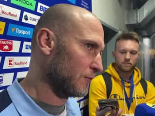 Asistent trénera Slovana Tomáš Surový po výhre Nitry v prvom finálovom súboji