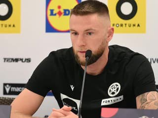 Milan Škriniar pred zápasom Ligy národov proti Švédsku