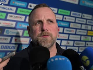 Tréner Nitry Andrej Kmeč po prehre Nitry s Popradom