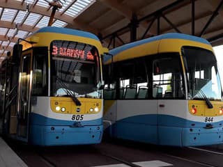 Otvorenie zmodernizovanej električkovej trate v Košiciach