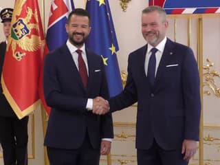 Peter Pellegrini prijal prezidenta Čiernej Hory Jakova Milatovića