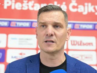 Tréner Piešťanských Čajok Peter Jankovič po zápase s Young Angels Košice