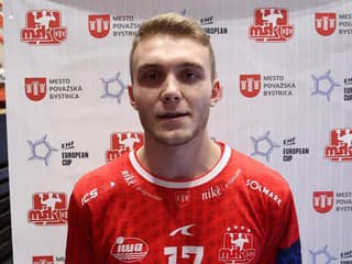 Hráč Považskej Bystrice Patrik Tichý: Výsledok už nezmeníme, ale mrzia nás nepremenené šance na palubovke Sassari