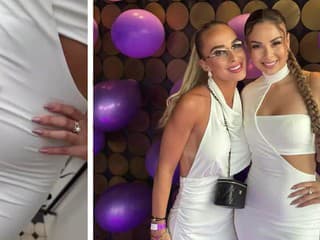 Bagárová oslávila 31 rokov: Pompézna párty, vášnivé objatia a rafinované šaty! Sexi ako nikdy