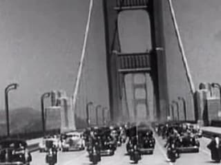 Historické video: Takto vyzeralo otvorenie mosta Golden Bridge v roku 1936