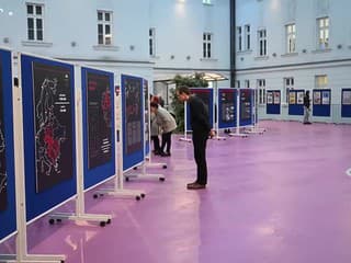 Vernisáž Európsky Gulag na Filozofickej fakulte UK v Bratislave