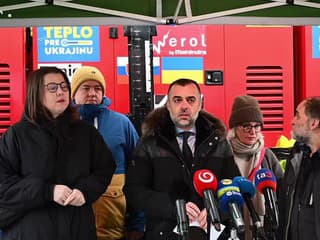 Nakládka a odoslanie pomoci zo zbierky Teplo pre Ukrajinu