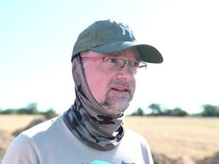Archeológ Matúš Sládok opisuje nález bunkra Kugelbunker