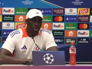 Tréner Yaya Touré po zápase medzi ŠK Slovan Bratislava a NK Celje