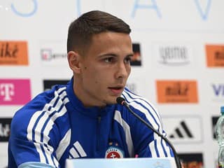 Svetozar Markovič pred odvetou Slovana proti Mjällby AIF
