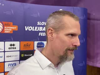 Trenér VK Slovan Bratislava Robin Pělucha po pohárovom triumfe s Komárnom