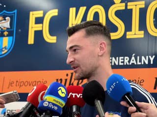 Hráč FC Košice Milan Dimun pred začiatkom letnej prípravy