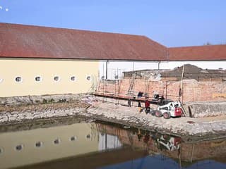 Rekonštrukcia severovýchodného bastiónu na Holíčskom zámku