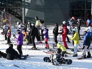 Jasná: Lyžovačka na južnej strane strediska