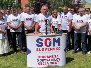 TK strany SOM Slovensko - Strany obcí a miest: Ohlásenie kandidatúry