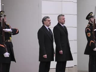 Prezident Pellegrini prijal gruzínskeho prezidenta Michaila Kavelašviliho