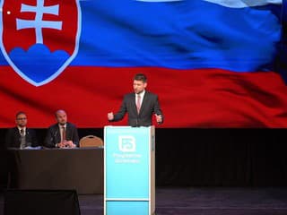 Šimečka počas príhovoru na sneme PS: Pripravili sme balíček s názvom kladivo na korupciu