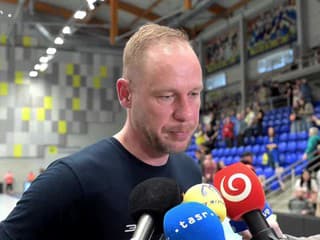 Tréner Michaloviec Maroš Vikartovský po úvodnej finálovej prehre Iuventy