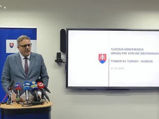 Predseda ÚVO nariadil zrušiť súťaž na výstavbu D1 Turany - Hubová