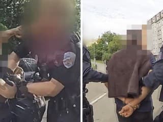 Mestskí policajti si museli poradiť s agresívnym mužom, ktorý napadol príslušníka