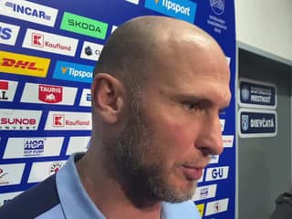 Asistent trénera Slovana Tomáš Surový po výhre belasých v druhom finále na ľade Nitry