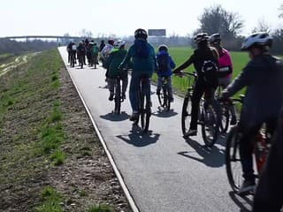 Otvorenie cyklochodníka spájajúceho Beckov s Vážskou cyklomagistrálou