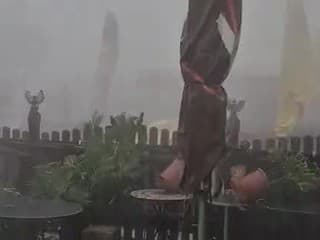 Búrka tatko vyčíňala aj pri bufete vo Vlčom Hrdle.