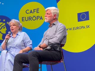Festival Pohoda: Český prezident Petr Pavel a bývalá slovenská prezidentka Zuzana Čaputová debatovali na festivale