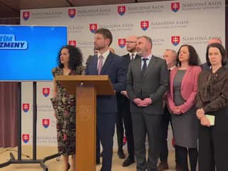 Tlačová konferencia Progresívneho Slovenska na tému: Aktuálna politická situácia