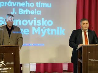 Tlačová konferencia ku kauze Mýtnik